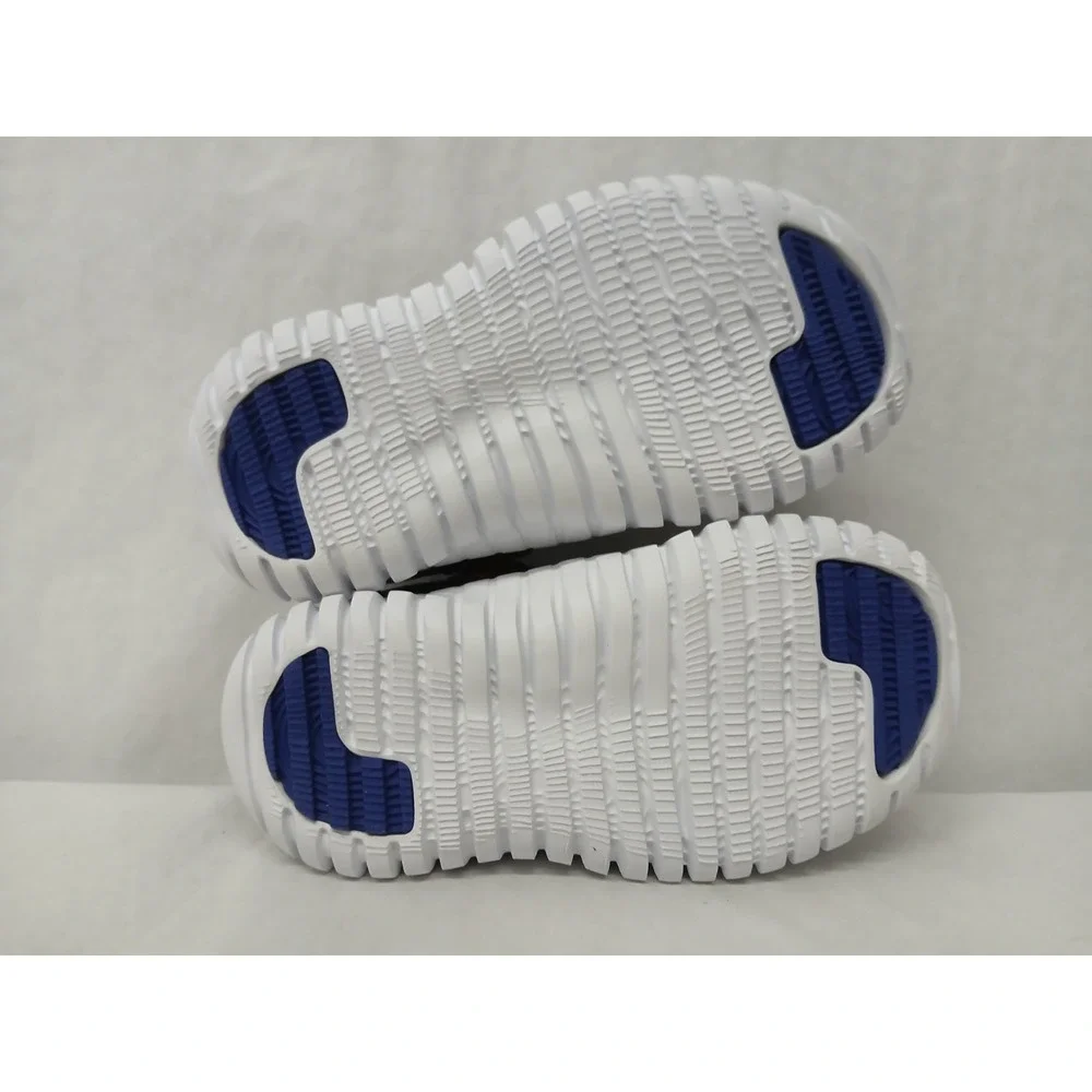 New Balance‎ Toddler Playgruv v1 Bungee Shoes ITPGRVA1 Gray Blue Red Sz 6